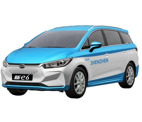 BYD's best-selling pure electric taxi, the new e6, has a range of 500KM