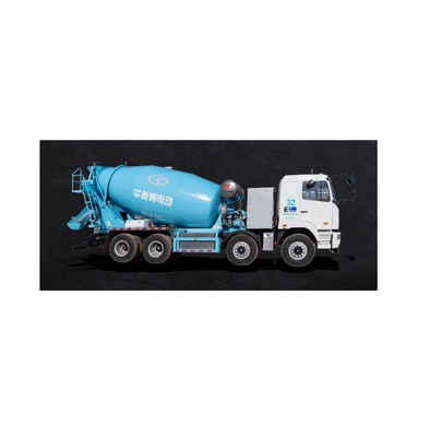 China Geely, standard version M7, CATL-350Kwh charging, 12 cubic meters, 8x4 pure electric cement mixer truck
