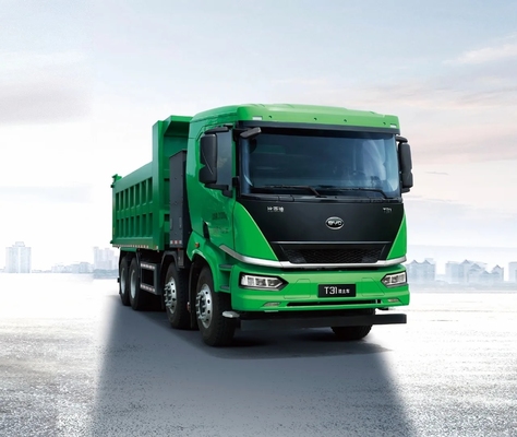 BYD T31 Electric Dump Truck with 424-650 kWh Battery 12/15/20 m³ Capacity and 285-450 km Range for Urban Construction