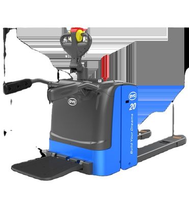 BYD Brand 2.0T Walking / Standing Pallet Truck For Warehouse