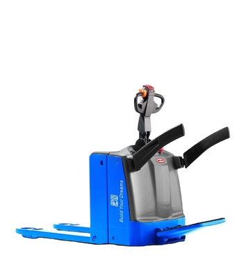 Made in China, BYD brand 2.0-3.oT walking/standing pallet truck for warehouse