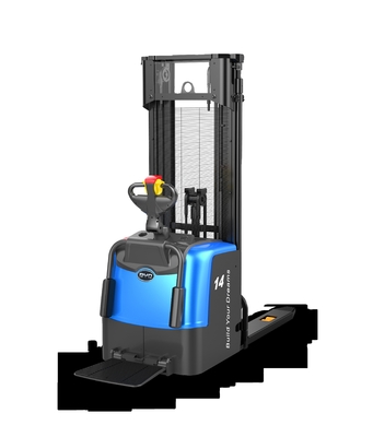 Made in China, BYD brand 1.4T-S14JW pallet stacker for warehouse