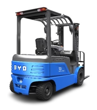 Made in China, BYD's  four  pivot balance weight 1.6-1.8 ton pure electric forklift for Dual  Drive