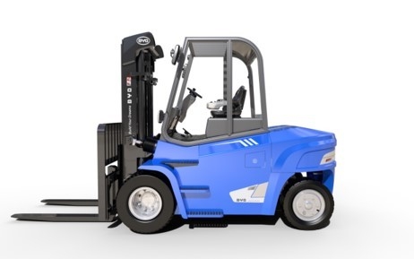 Made in China, BYD's  four  pivot balance weight 1.6-1.8 ton pure electric forklift for Dual  Drive