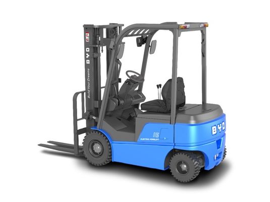 BYD's  Four  Pivot Balance Weight 3.0-3.5 Ton Pure Electric Forklift For Dual Drive