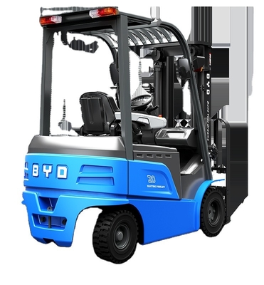 Made in China, BYD's  four  pivot balance weight 3.0-3.5 ton pure electric forklift for Single Drive