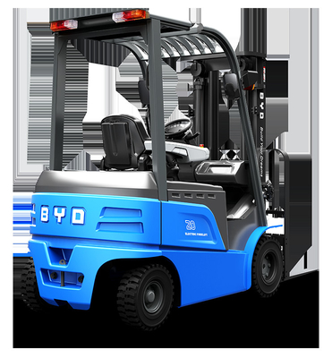 Made in China, BYD's four pivot balance weight 3.0-3.5-3.8 tons EL series single drive pure electric forklift