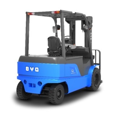 Made in China, BYD's four pivot balance weight 3.0-3.5-3.8 tons EL series single drive pure electric forklift