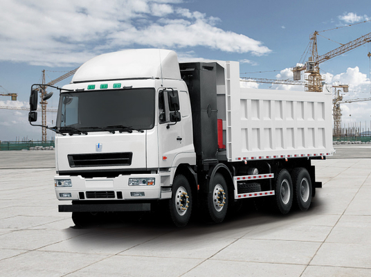 Geely Commercial 5.6-meter trunk, M5 flat top, 8X4350 degree battery change, dual motor, 7DM pure electric dump truck