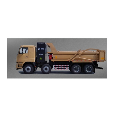 Geely CATL battery with 282 degree battery exchange, 8X4 heavy-duty pure electric dump truck for urban waste transportat