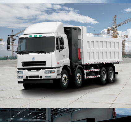 Geely CATL battery with 282 degree battery exchange, 8X4 heavy-duty pure electric dump truck for urban waste transportat
