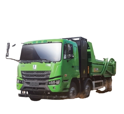 China Geely, CATL battery, 282 degree battery exchange, 8X4 pure electric dump truck M7 for urban waste transportation