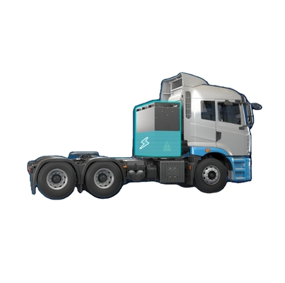 Made in China,standard version, CATL-350Kwh power exchange, 6x4 pure electric tractor For dock and steel plant transport
