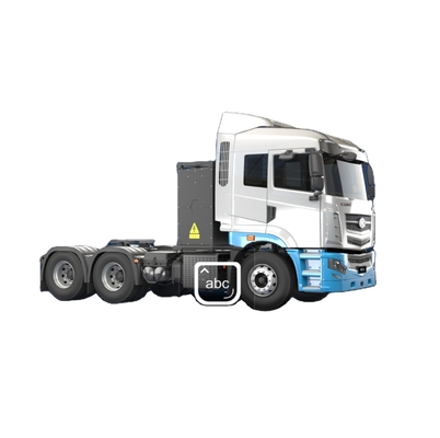 China Geely, standard version, Yiwei 282Kwh power exchange, 6x4 pure electric tractor for steel mills and mining transpo