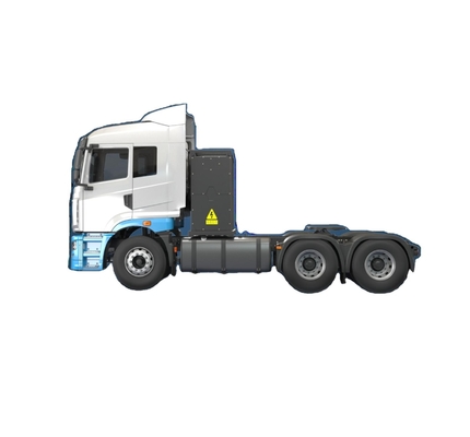 Geely Remote, Composite M7, Yiwei 350Kwh Power Exchange, 6x4 Pure Electric Tractor for Terminal Transportation