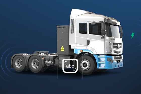Geely Remote, Composite M7, Yiwei 350Kwh Power Exchange, 6x4 Pure Electric Tractor for Terminal Transportation