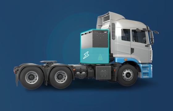 Geely Remote, Composite M7, Yiwei 350Kwh Power Exchange, 6x4 Pure Electric Tractor for Terminal Transportation