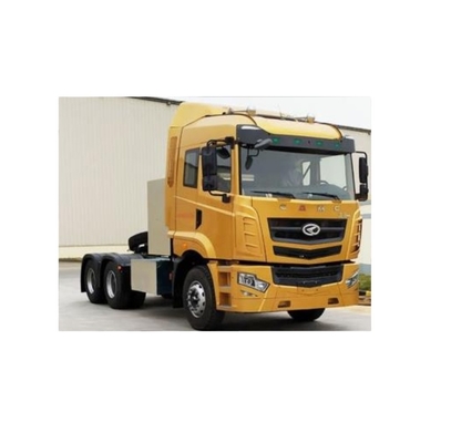 Geely Remote, standard version H7, CATL 350Kwh charging, 6x4 pure electric tractor for short distance transportation