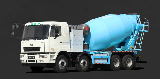 Geely Remote, standard version M7, CATL-282Kwh power exchange, 8 cubic meters, 8x4 pure electric cement mixer truck