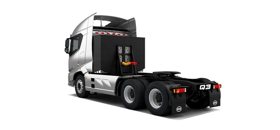 BYD 6x4 pure electric automatic transmission tractor (355 degree charging version)