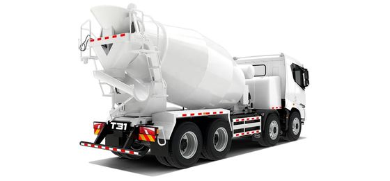 BYD Cement Mixer Truck Charging Version 12m3 Tank Volume