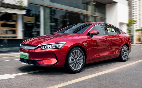 BYD's best-selling pure electric family sedan, Qin plus EV, has a range of 500KM