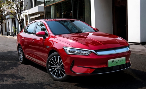 BYD's best-selling pure electric family sedan, Qin plus EV, has a range of 500KM