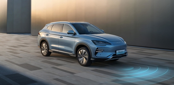 BYD Song plus ev 2023 champion version has a endurance of 605KM