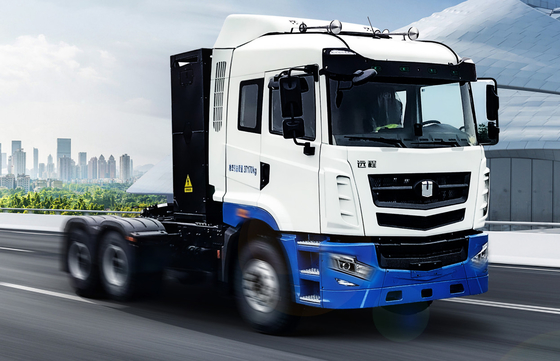 Geely Remote H7 Pure Electric 6x4 Lightweight Tractor 350 kWh Electricity
