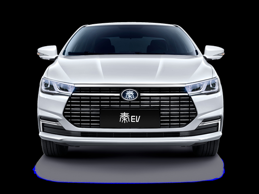 BYD's pure electric Qin EV taxi has a range of 450KM and a dual color body