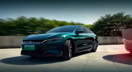 Hot selling BYD performance car Han EV limited edition intelligent four-wheel drive electric sedan