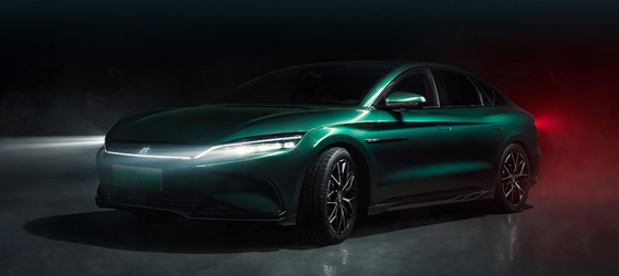 Hot selling BYD performance car Han EV limited edition intelligent four-wheel drive electric sedan