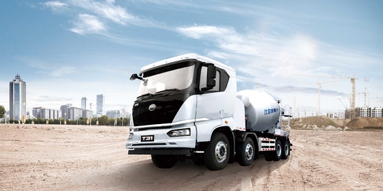 Cost performance ratio Wang BYD 8x4 large capacity pure electric cement mixer engineering vehicle