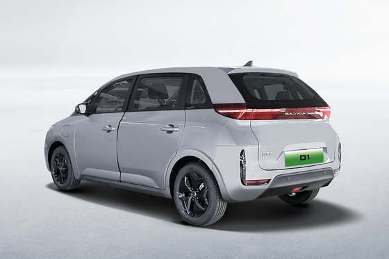 China made 418KM side sliding door BYD D1 pure electric sedan shared car