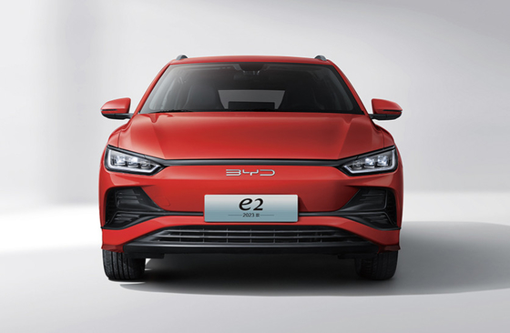 Made in China with a range of 405KM, 2023 pure electric BYD e2 sedan shared car
