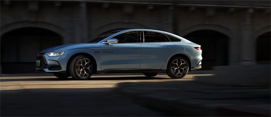 Performance benchmark hybrid 2023 BYD Han DMI200KM flagship electric sedan