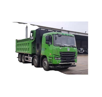 Made in China, CATL battery 422 degree charging version, 8X4 pure electric dump truck M7 flat top for urban waste transp