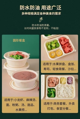 Degradation, environmental protection, health and safety, disposable lunch boxes